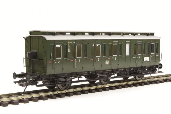 41173-02 - Preußische Abteilwagen Bauart C3 ohne Bremserhaus, DB, Epoche 3