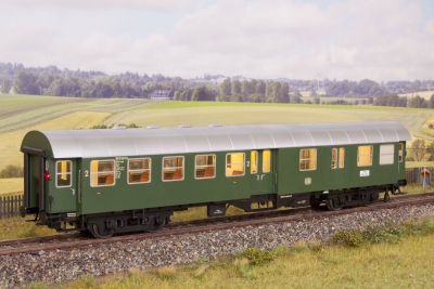 41230-05 - Spur O Umbauwagen BD4yg 2. Klasse mit Gepäckabteil, DB Epoche 4