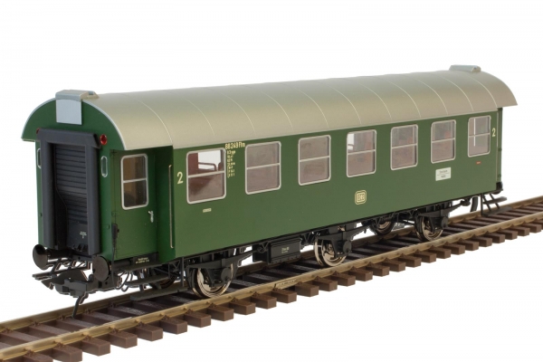41241-12 - Umbauwagen B3yge, 2.Kl., DB, Ep.4, RAL6020
