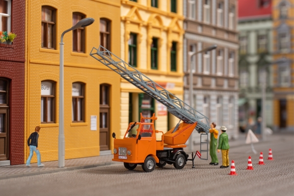 41656 - Multicar M22 mit Drehleiter