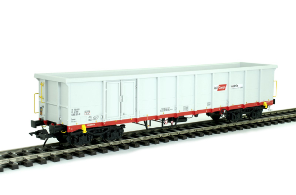 42142-12 - Hochbordwagen Eanos, ÖBB, Ep.5-6, grau-rot