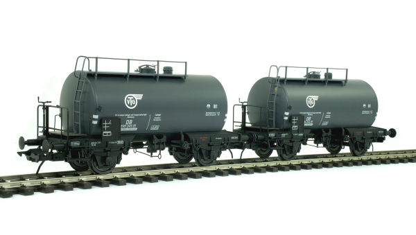 42310-07 - Zweiwagenset Kesselwagen, VTG, Epoche 3