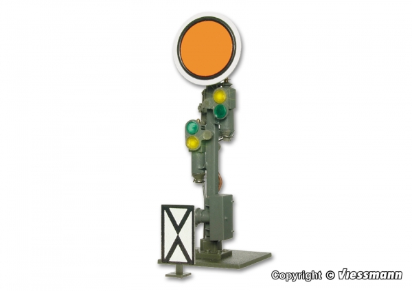 H0 Form-Vorsignal, Scheibe beweglich, Best.Nr V4509