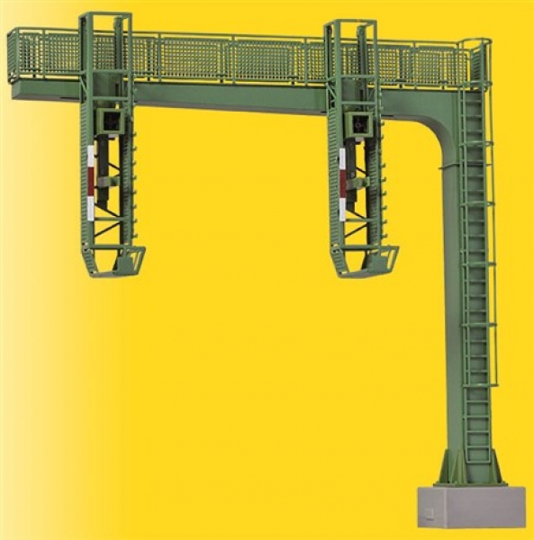 H0 Signalbrücke mit Multiplex-Technologie ohne Signalköpfe, Best.Nr V4755