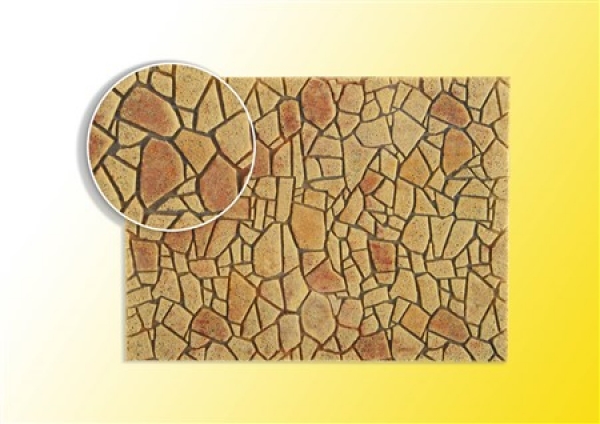 0 Polygonalplatte, mediterran, Best.Nr Vo48727