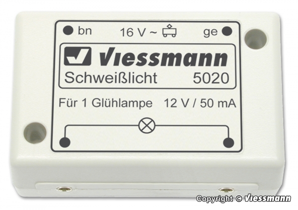 Elektronisches Schweißlicht , Best.Nr V5020
