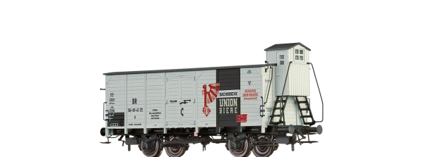 50705 - Gedeckter Güterwagen G "Sächsische Union Biere" DR, Ep.III