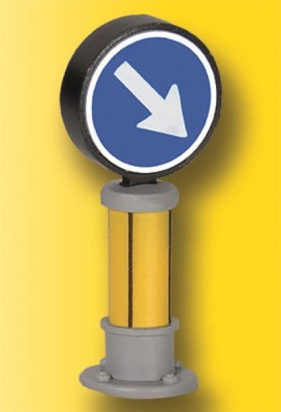 H0 Verkehrszeichen 222 mit LED-Beleuchtung, Best.Nr V5085