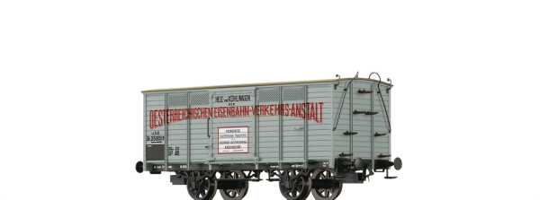 50976 - Gedeckter Güterwagen Gb "OEVA" k.k.St.B. Ep.I
