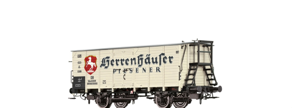 50986 - Gedeckter Güterwagen G10 "Herrenhäuser" DB, Ep.III