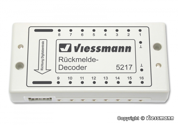Rückmeldedecoder für s88-Bus, Best.Nr V5217