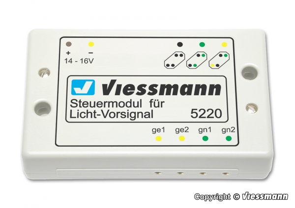 Steuermodul für Licht-Vorsignal, Best.Nr V5220