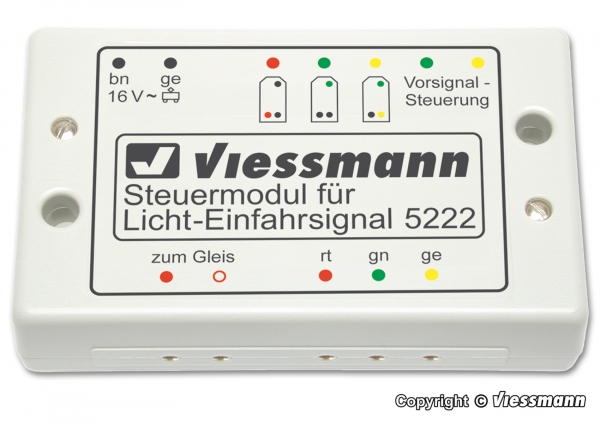 Steuermodul für Licht-Einfahrsignal, Best.Nr V5222