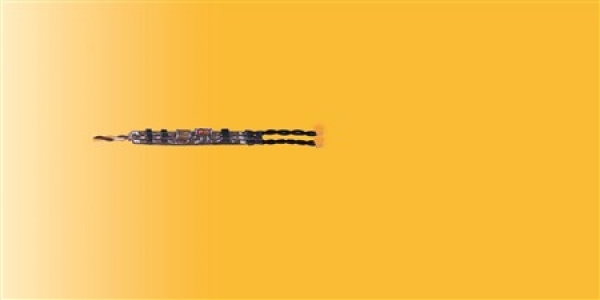 Mini-LED gelb, 2 Stück mit Mikro-Blinkelektronik, Best.Nr V5270