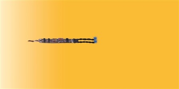 Mini-LED blau, 2 Stück mit Mikro-Blinkelektronik, Best.Nr V5571