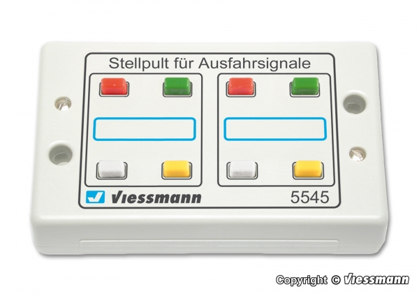 Tasten-Stellpult 4-begriffig, Best.Nr V5545