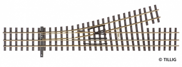 85192 - Dreischienen-Schmalspurweiche