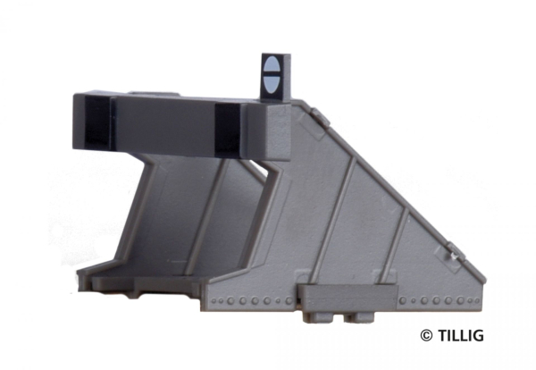 85511 - Bausatz vier Prellböcke grau für ELITE-Gleissystem