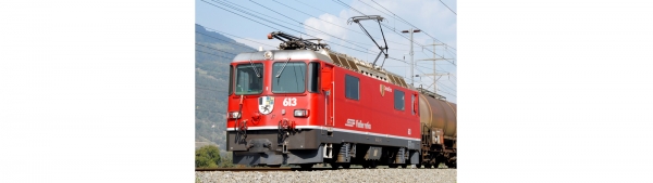 9358153 - RhB Ge 4/4 II 613 "Domat/Ems" Universallok mit Sound