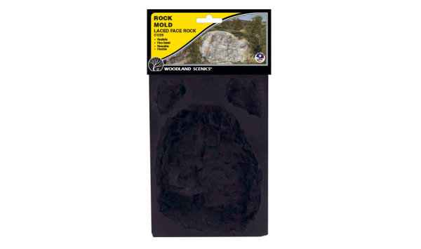 WC1235 - Gießform spitzer Felsen