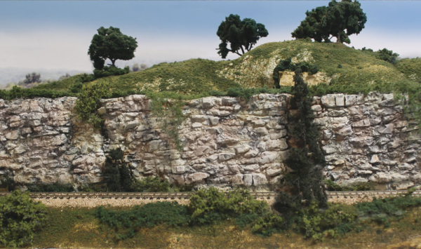 WC1248 - Gießform Felswand