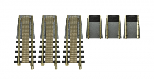 665301 - Ergänzungs-Set für Drehscheibe (Mittelleiter-Wechselstromsystem)