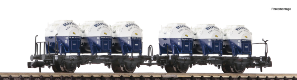 6660046 - Behältertragwagen-Doppeleinheit, DB