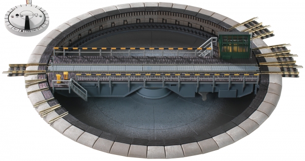 9152 - Komfort-Drehscheibe 9152 C ("denkend") mit elektrischem Antrieb
