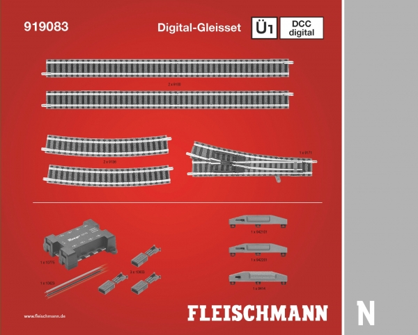 919083 - DCC digital, Gleisset Ü1