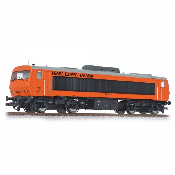 L132051 - Diesellok DE2500 202 003-0, 4-achsig, DB, rot, Ep.IV