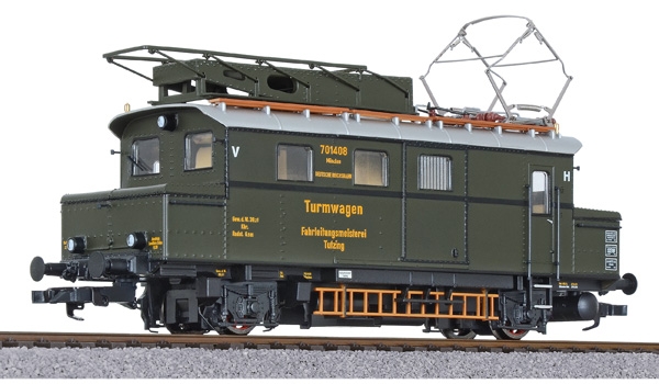 L136135 Akku - Turmtriebwagen, Betr. - Nr. 701 408, braungrün, DRG, Ep. II