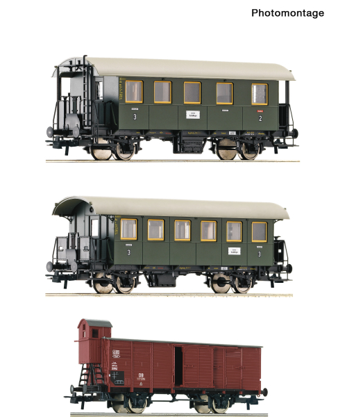 6200040 - 3-tlg. Set: Nebenbahnzug, DB