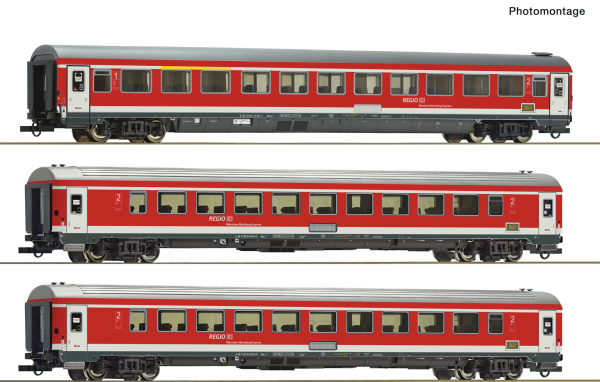 6200096 - 3-tlg. Set 1: München-Nürnberg-Express, DB AG