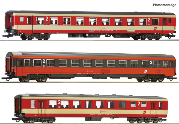 6200128 - 3-tlg. Set 2: Schnellzug „D 704“, ÖBB