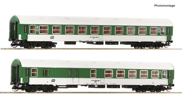 6280011 - 2-tlg. Set 2: Reisezugwagen, CD