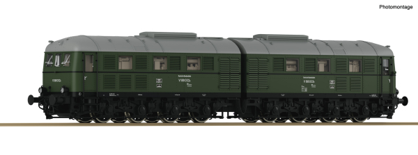 70118 - Dieselelektrische Doppellokomotive V 188 002, DB Ep.III mit Sound