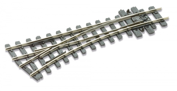 SL-E492 - H0e Code 80 Anschlussgleis-Weiche links 19,5°