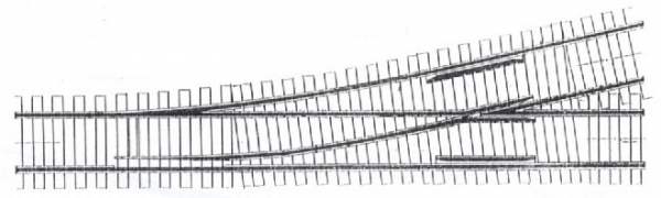 20206-70 - Weiche TT 12° Code70