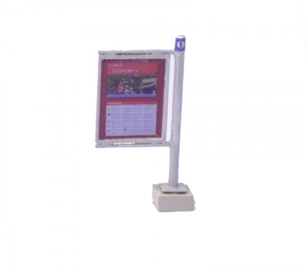 RhB Info Tafel einfach, Best.Nr 150-3852