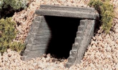 WC1265 - Wasserdurchlaß Holz