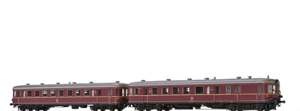 44708 - Verbrennungstriebwagen BR 660 und Beiwagen BR 945 der DB Ep.IV