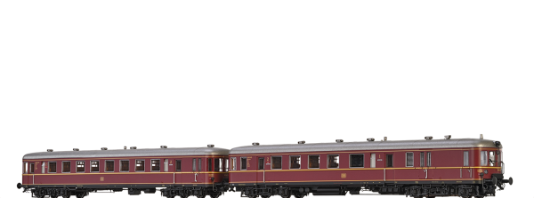 44727 - VERBRENNUNGSTRIEBWAGEN BR VT60.5 UND BEIWAGEN VS145 DER DB Ep.III mit Sound Wechselstrom