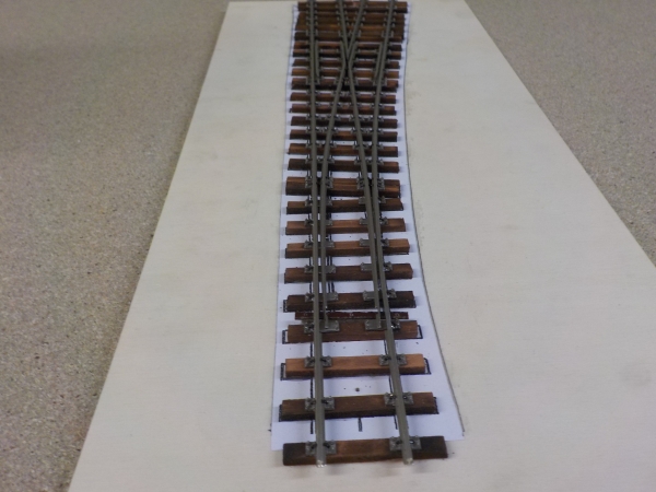 20375 - Om Weiche 1 : 7,5 rechts, R=1300 mm alte Ausführung Ep.III