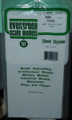 Evergreen durchsichtige Platten