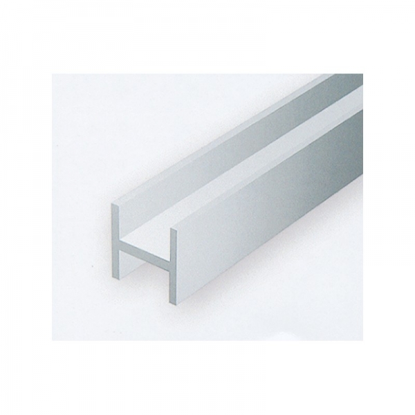 0286 - Polystyrol H-Profil 350 x 4,8 x 4,4 mm