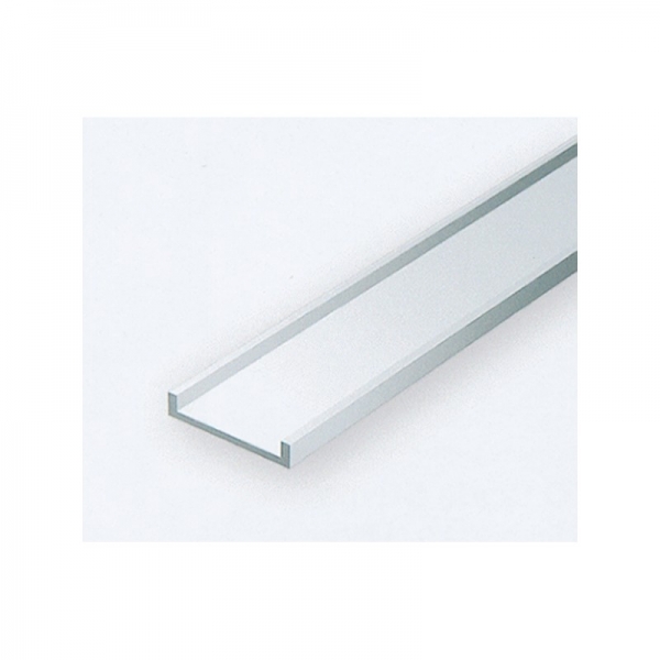 3865 - Polystyrol U-Profil 350 x 4,0 x 1,4 mm - Kopie