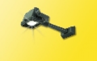 H0 Flutlichtstrahler mit Wandbefestigung, LED weiß, Best.Nr V6334