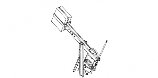 Weichenspannwerk aus Messing-Feinguss W7216