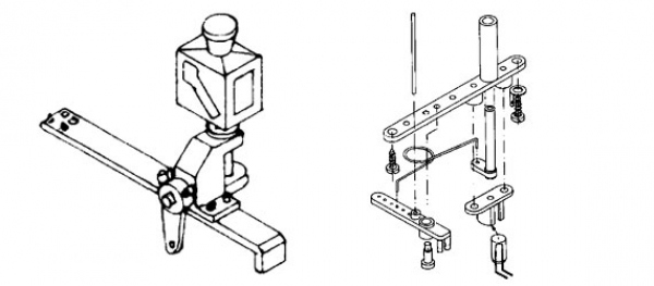 Weichenlaternen-Bausatz, unbeleuchtet W7220