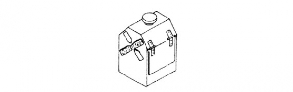 DKW-Laterne unbeleuchtet W7229